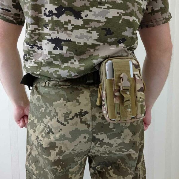 Поясная сумка подсумок барсетка Mini Warrior Multicam (001-multicam)