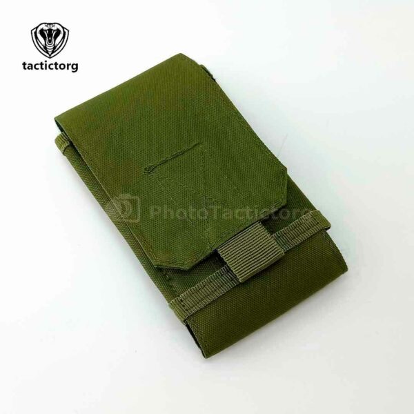 Подсумок для телефона на пояс Tactical с диагональю от 5" до 7" Olive 0101-olive