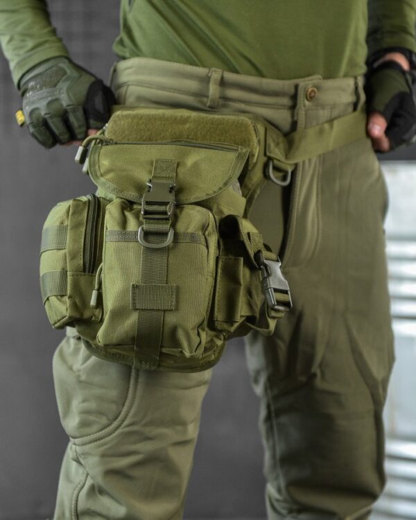 Сумка тактична на стегно Swat Tactical Olive (swat-olive)