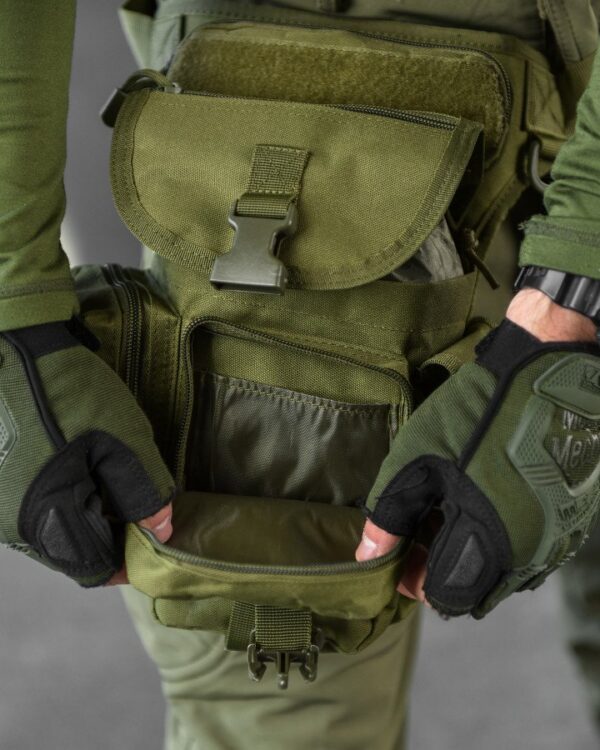 Сумка тактична на стегно Swat Tactical Olive (swat-olive)