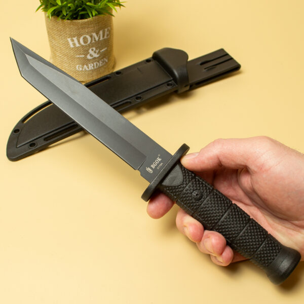 Тактичний ніж Fixed Tanto армійський ніж мисливський ніж в пластикових піхвах (2178A)