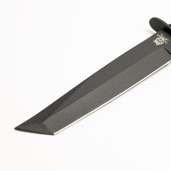 Тактичний ніж Columbia USA Tanto Black Full tang армійський ніж в нейлонових піхвах (FS31)