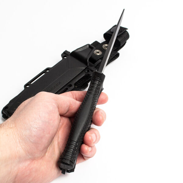 Тактичний ніж Gerber Strongarm Fixed Fine Edge Black мисливський ніж пластикові піхви