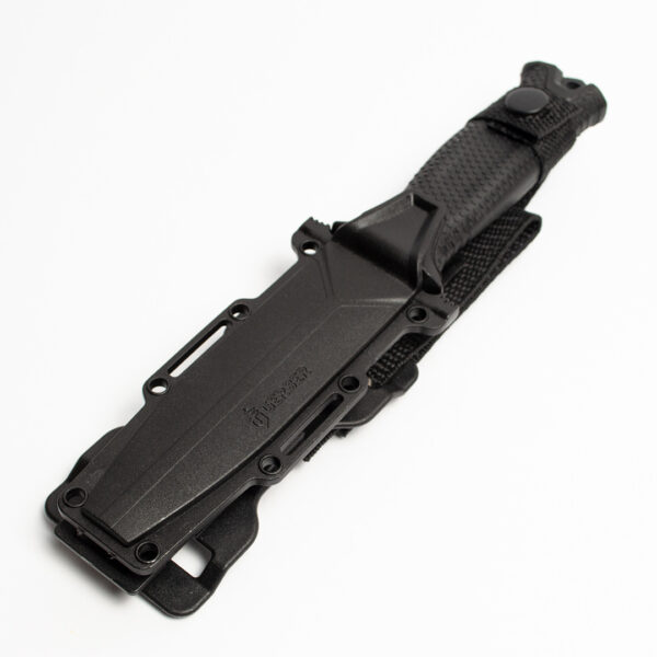 Тактичний ніж Gerber Strongarm Fixed Fine Edge Black мисливський ніж пластикові піхви