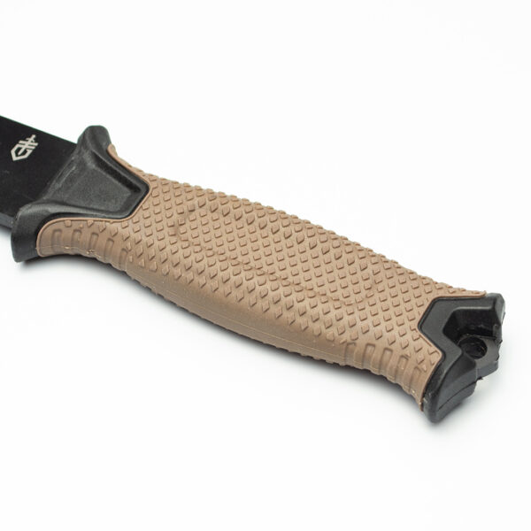 Тактичний ніж Gerber Strongarm Fixed Fine Edge Brown мисливський ніж пластикові піхви (GER-473-brown)