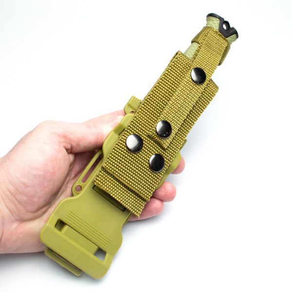 Тактичний ніж Gerber Strongarm Fixed Fine Edge Olive мисливський ніж пластикові піхви (GER-473-olive)