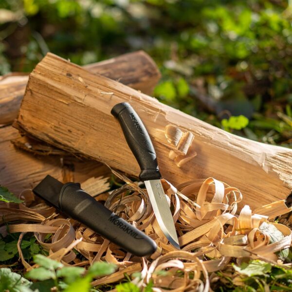 Ніж Morakniv Companion Black нержавіюча сталь (12141)