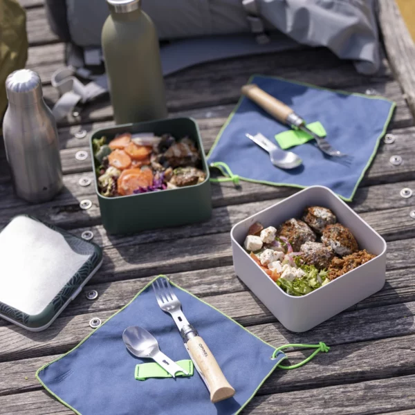 Повний набір столових приладів Opinel Nomad Picnic+ зі складним ножем No.08 (002500)