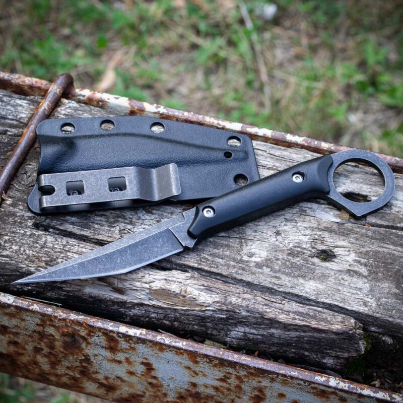 Ніж тактичний Fighting Scalpel в пластиковом чохлі (H853)