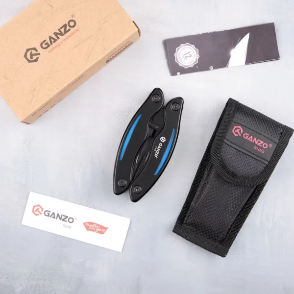 Мультитул Ganzo G109 Black багатофункціональний набір інструментів