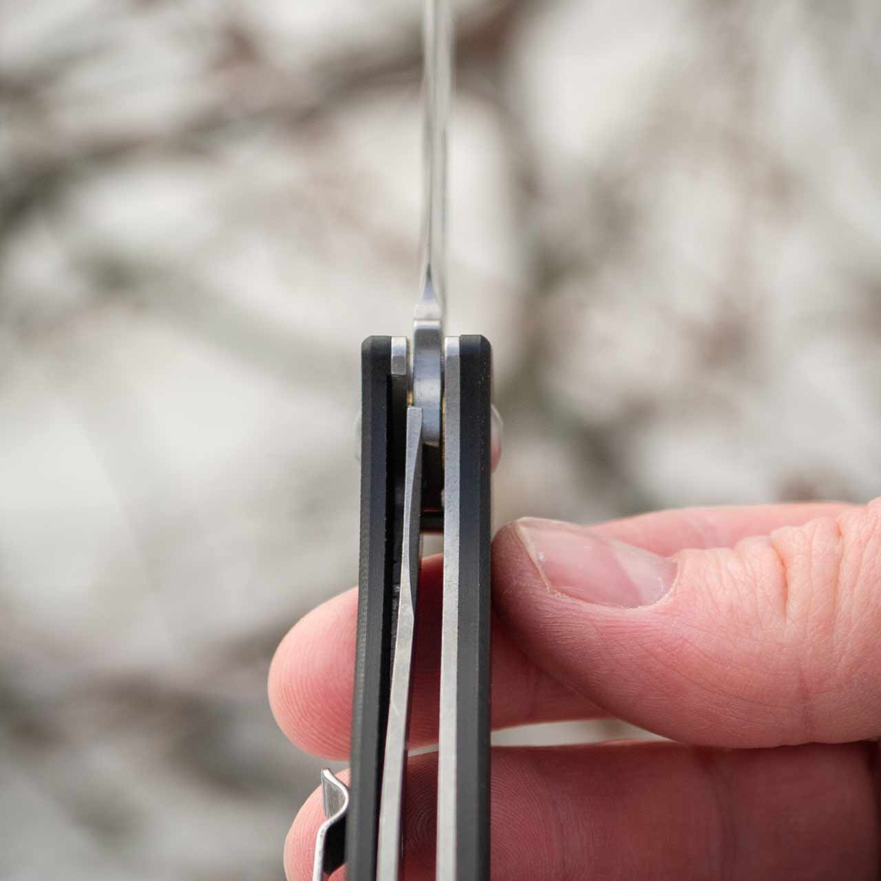 Ніж складний Ganzo G6803-BK Чорний зі сталі 8CR14