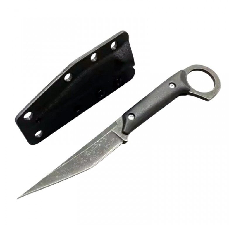Ніж тактичний Fighting Scalpel в пластиковом чохлі (H853)