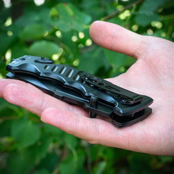 Складний ніж Boker Plus AK-14 із клинком зі сталі 440C та накладками дерево