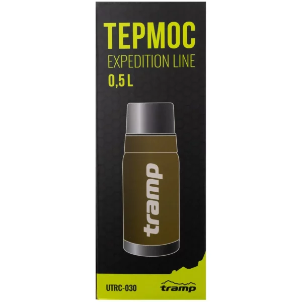 Термос питний Tramp Expedition Line 0.5 л оливковий TRC-030-olive