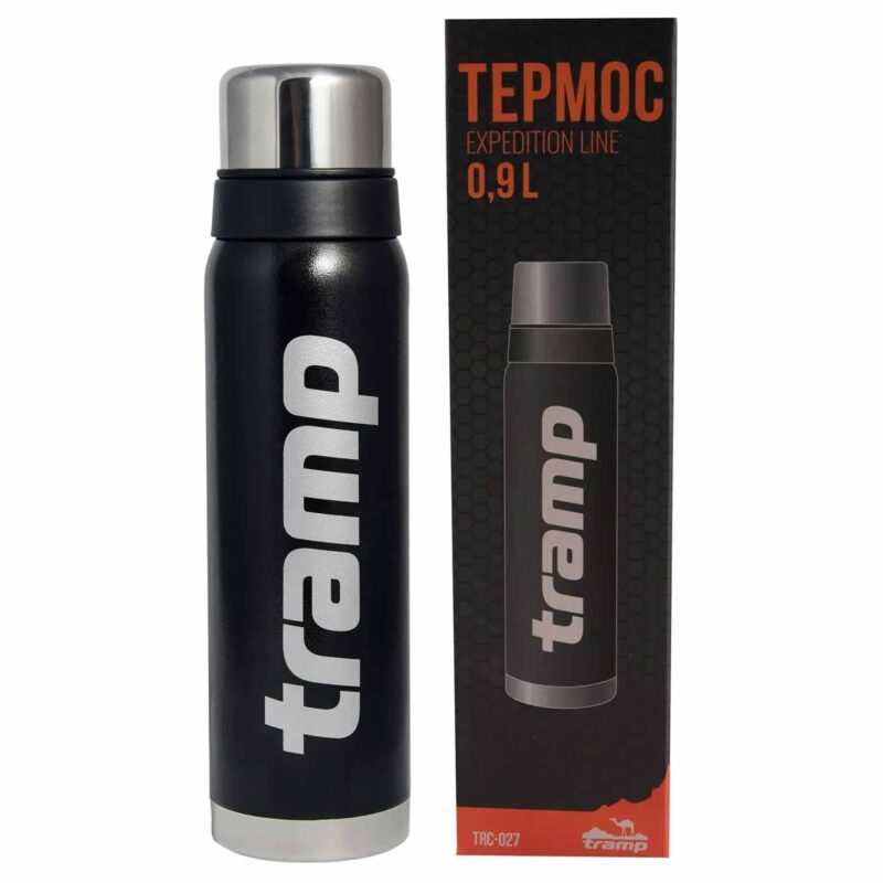 Термос питний Tramp Expedition Line 0.9 л чорний TRC-027-black
