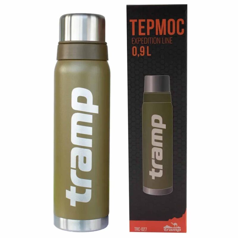 Термос питний Tramp Expedition Line 0.9 л оливковий TRC-027-olive