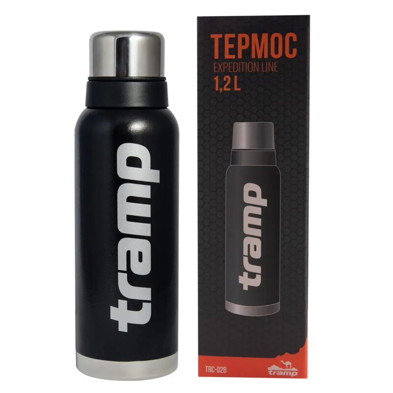 Термос питний Tramp Expedition Line 1.2 л чорний TRC-028-black