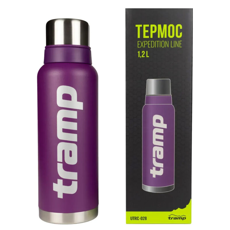 Термос питний Tramp Expedition Line 1,2 л фіолетовий TRC-028-purple