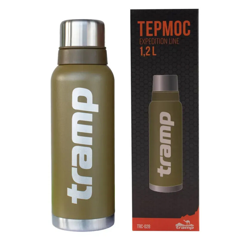 Термос питний Tramp Expedition Line 1,2 л оливковий TRC-028-olive