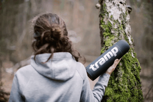 Термос питний Tramp Soft Touch 0,75 л чорний TRC-108 black