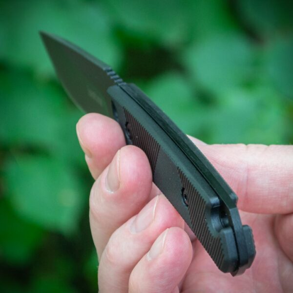 Туристичний ніж Kershaw Steppe 2048 Чорний — сталь D2, чохол з пластику