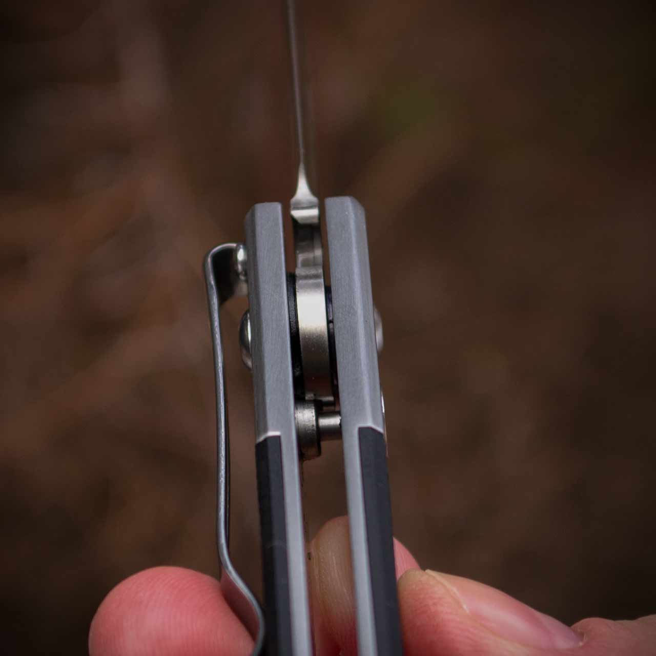 Ніж складний Ganzo G7211-BK — сталь 440C, рукоять G10 чорна