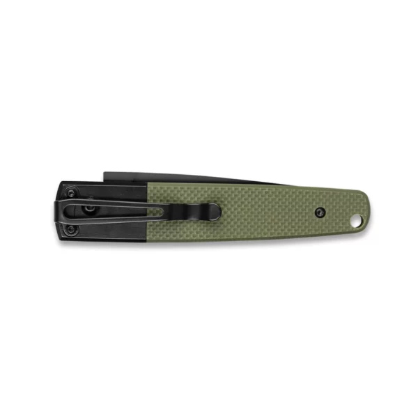 Ніж складний Ganzo G721B-GR — сталь 440C, чорний клинок, рукоять G10 зелена