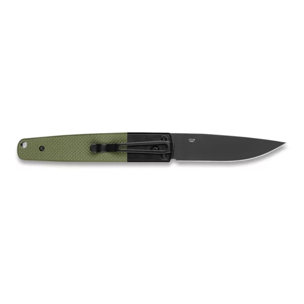 Ніж складний Ganzo G721B-GR — сталь 440C, чорний клинок, рукоять G10 зелена