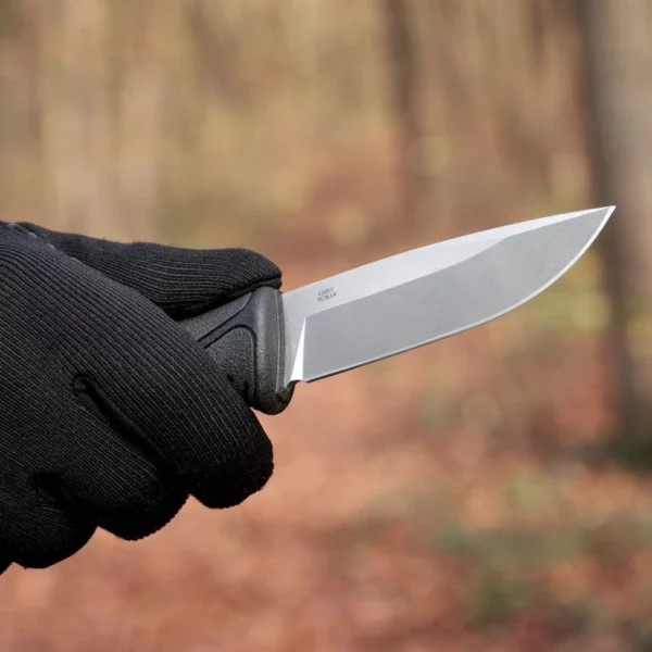 Ніж туристичний Ganzo G807BK — сталь 8Cr14, з ножнами, чорний колір
