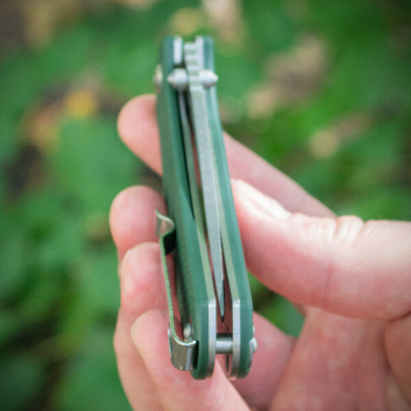 Складний ніж Ganzo G6804-GR — сталь 8Cr14MoV, зелена рукоять G10