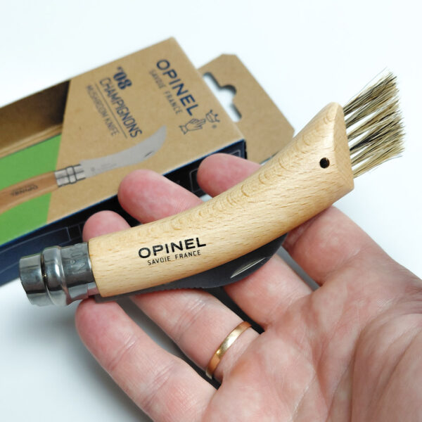 Складний ніж грибника Opinel №8 VRI, нержавіюча сталь, рукоять бук (001252)