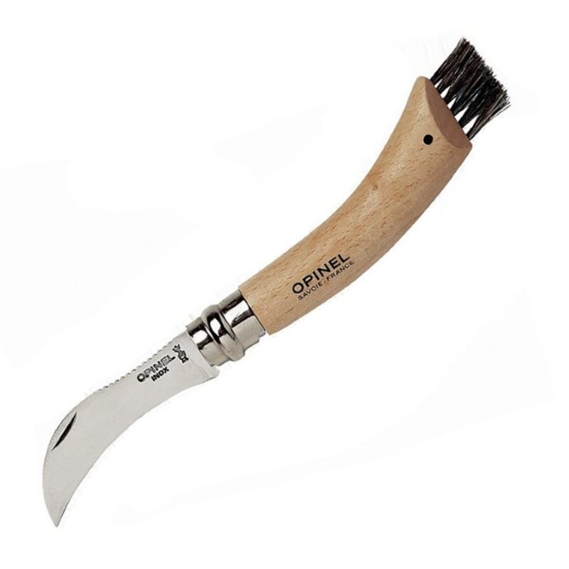 Складний ніж грибника Opinel №8 VRI, нержавіюча сталь, рукоять бук (001252)