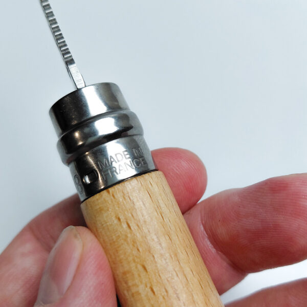 Складний ніж грибника Opinel №8 VRI, нержавіюча сталь, рукоять бук (001252)