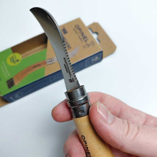 Складний ніж грибника Opinel №8 VRI, нержавіюча сталь, рукоять бук (001252) - Зображення 6