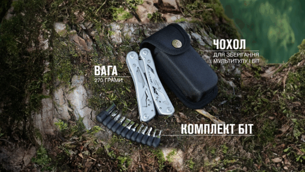 Мультитул Ganzo G202 – 24 функцій, універсальний інструмент для туризму та дому