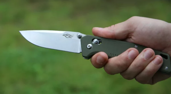 Ніж складний Firebird FB7601-GR — сталь 440C, G10 рукоять, туристичний