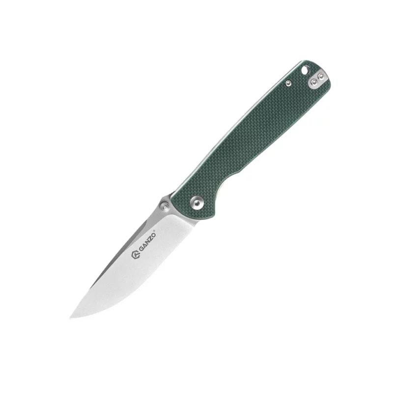 Ніж складний Ganzo G6805-GB — сталь 8Cr14MoV, зелена рукоять G10