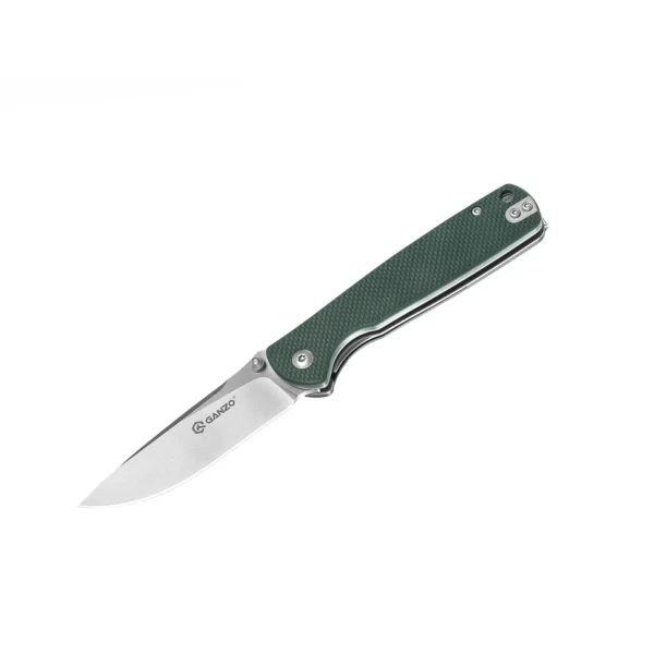 Ніж складний Ganzo G6805-GB — сталь 8Cr14MoV, зелена рукоять G10