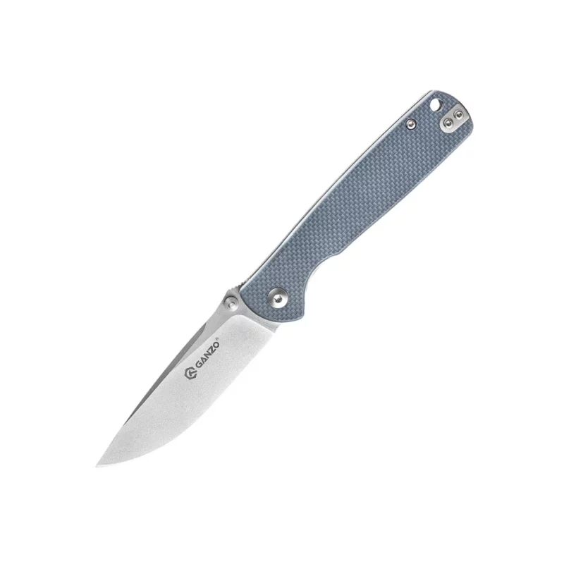 Ніж складний Ganzo G6805-GY — сталь 8Cr14MoV, сіра рукоять G10