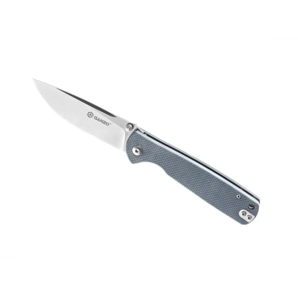 Ніж складний Ganzo G6805-GY — сталь 8Cr14MoV, сіра рукоять G10