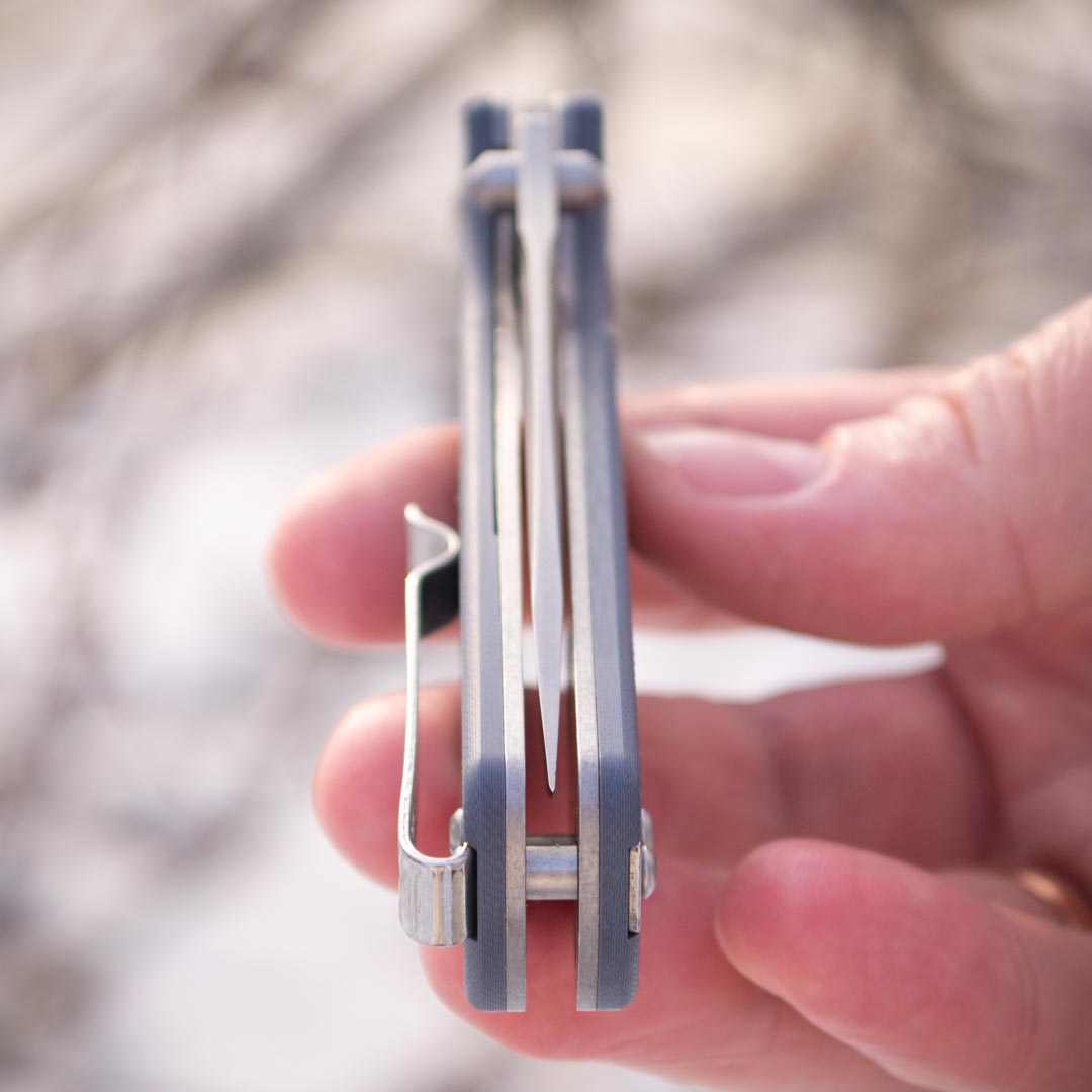 Ніж складний Ganzo G6805-GY — сталь 8Cr14MoV, сіра рукоять G10