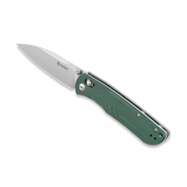 Ніж складний Ganzo G771-GB — сталь D2, зелена рукоять G10