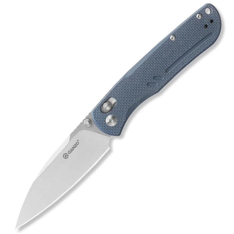 Ніж складний Ganzo G771-GY — сталь D2, сіра рукоять G10