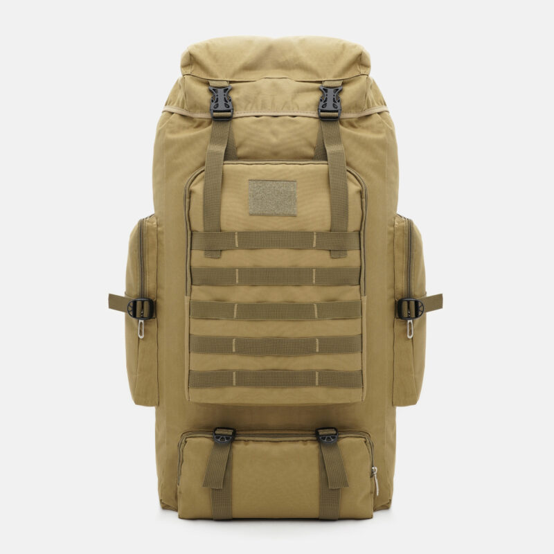 Туристичний рюкзак Tactic 70 л Coyote — армійський тактичний рюкзак із системою MOLLE