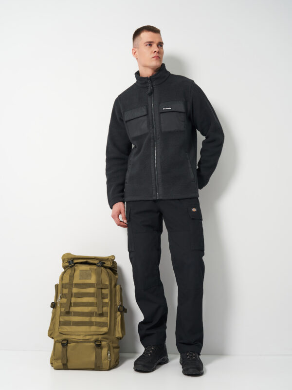 Туристичний рюкзак Tactic 70 л Coyote — армійський тактичний рюкзак із системою MOLLE