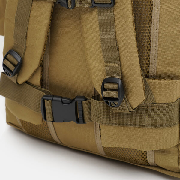 Туристичний рюкзак Tactic 70 л Coyote — армійський тактичний рюкзак із системою MOLLE