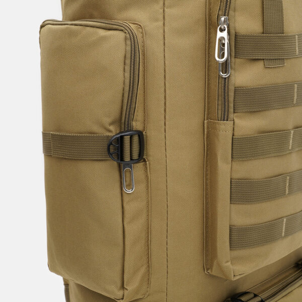 Туристичний рюкзак Tactic 70 л Coyote — армійський тактичний рюкзак із системою MOLLE