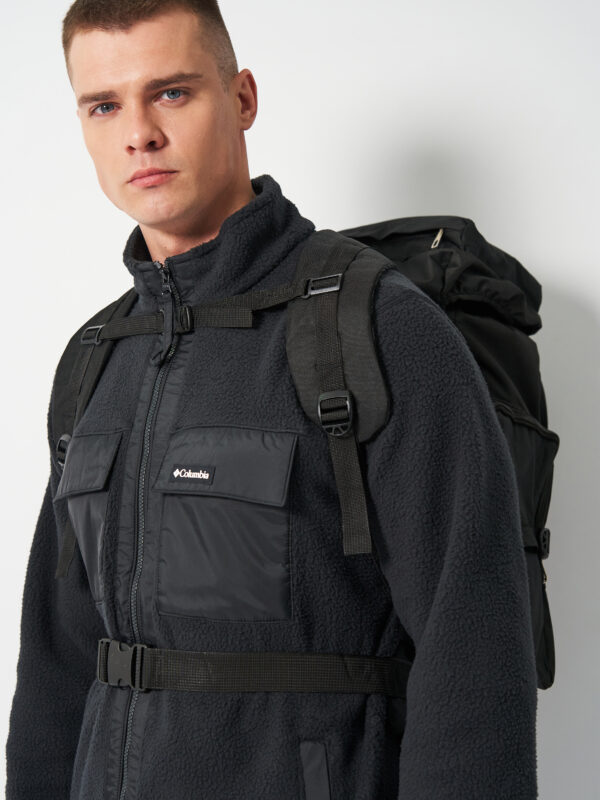 Туристичний рюкзак Tactic 70 л Black— армійський тактичний рюкзак із системою MOLLE