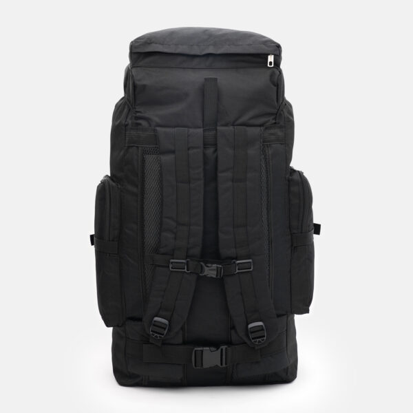 Туристичний рюкзак Tactic 70 л Black— армійський тактичний рюкзак із системою MOLLE