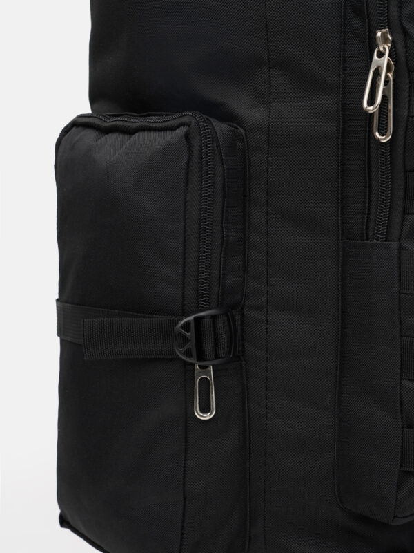 Туристичний рюкзак Tactic 70 л Black— армійський тактичний рюкзак із системою MOLLE